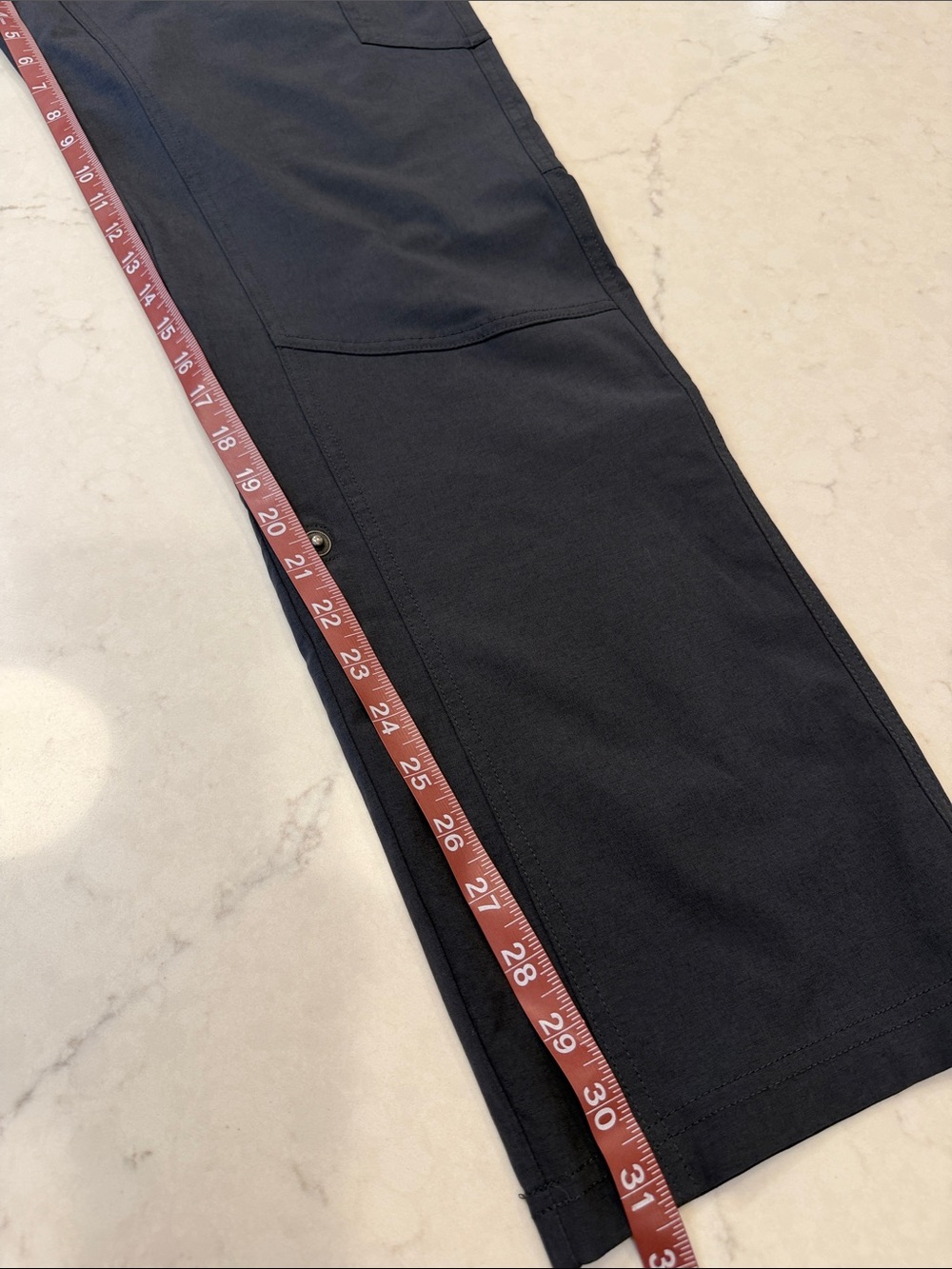 Kuhl Women's Freeflex Roll-Up Pants Charcoal Gray Size 12 - Picture 9 of 9
